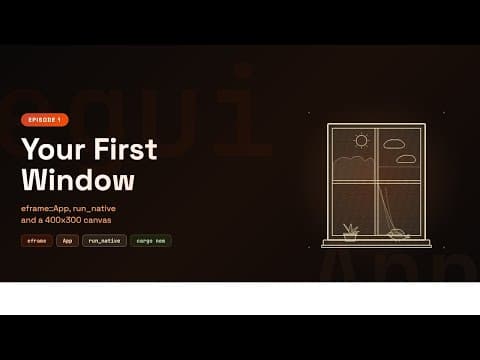 Rust GUI with Neowin