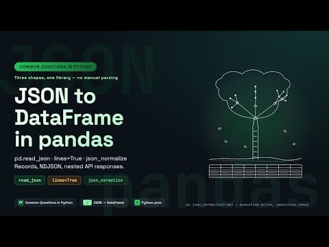 3 Ways to Read JSON into a pandas DataFrame