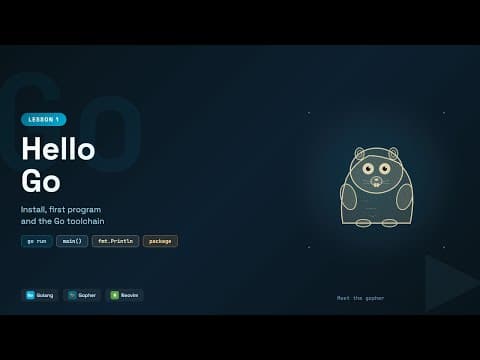 Golang for Beginners